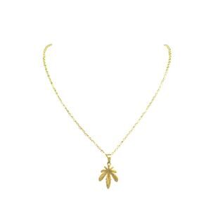 Gold Tone Special Leaf Fashion Jewelry Set NWT